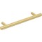 Elements 128 mm Center-to-Center Brushed Gold Naples Cabinet Bar Pull 176BG - alternate 3